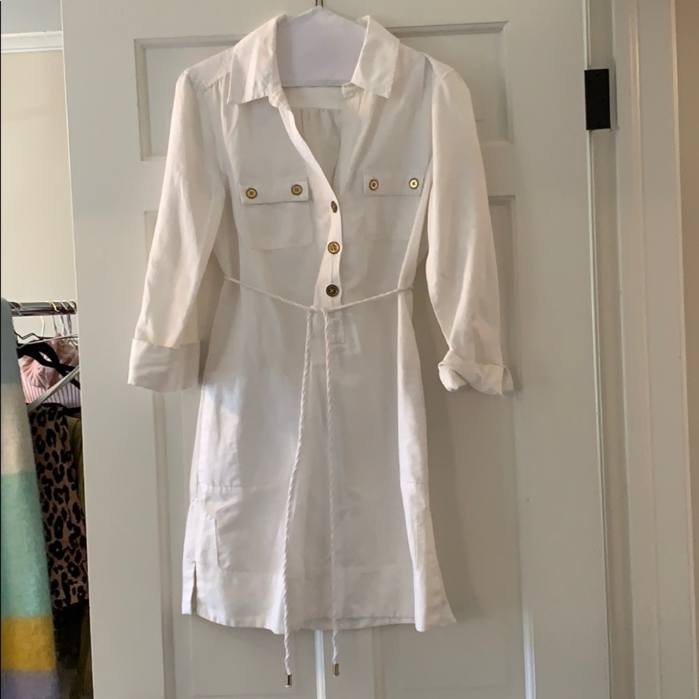 White dress